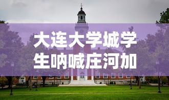大连大学城学生呐喊庄河加油（关于庄河大学城的新闻）