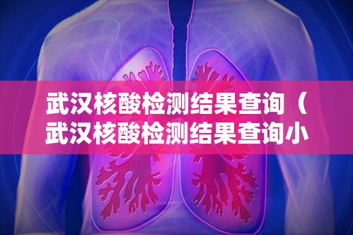 武汉核酸检测结果查询(武汉核酸检测结果查询小程序) 武汉核酸检测结果查询(武汉核酸检测结果查询小程序)